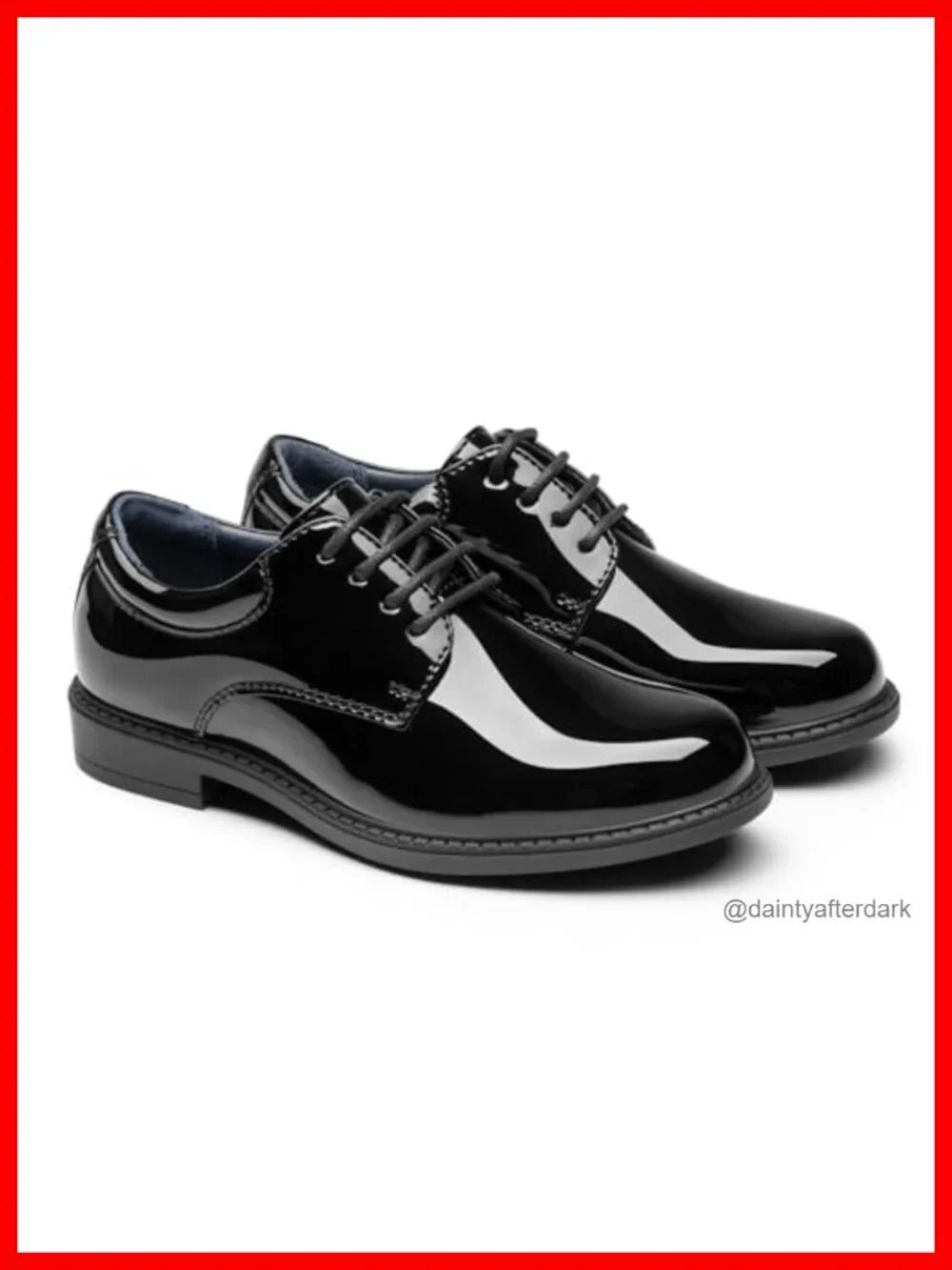 Boys Oxford Dress Shoes Faux Leather Lace-Up Formal Party